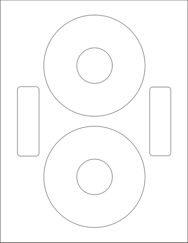 Illustrazione vettoriale di WL-5000 etichetta modello